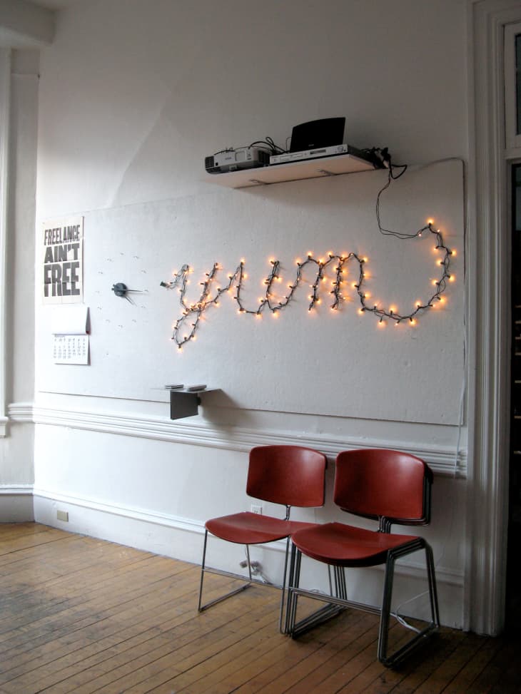 String light wall decor cheap